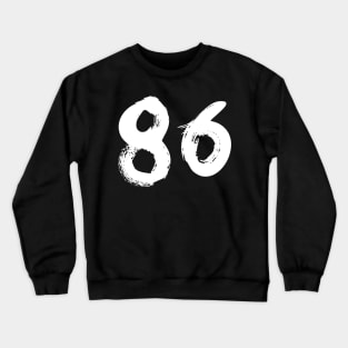 Number 86 Crewneck Sweatshirt